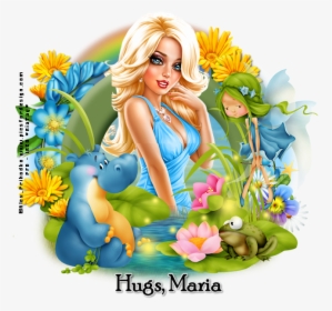 Hugs Mariahippo Kk - Cartoon, HD Png Download, Free Download