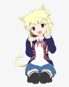 Kiniro Mosaic Karen Neko, HD Png Download, Free Download