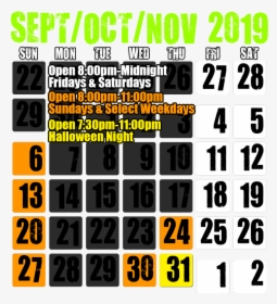 Dates & Hours Of Operation - Poster, HD Png Download, Free Download