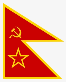 Triangle , Png Download - Communist Nepal Flag, Transparent Png, Free Download