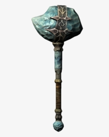 Block Of Ice On A Stick &quot - Skyrim Maces, HD Png Download, Free Download