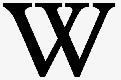 Wikipedia W Bold In Square - Wikipedia Logo Png, Transparent Png, Free Download