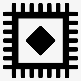 Semiconductor White Icon Png Clipart , Png Download - Qubit Icon, Transparent Png, Free Download