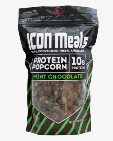 Icon Meals Protein Popcorn Popcorn 240g / Mint Chocolate - Popcorn, HD Png Download, Free Download