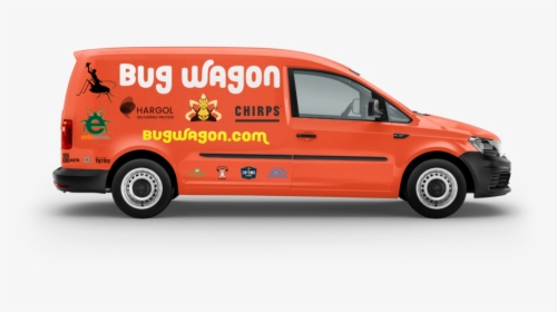 Indiegogo Hi Res Van With Logos 2500w - سيارة توزيع مواد غذائية, HD Png Download, Free Download