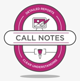 Call Notes Badge Icon - Emblem, HD Png Download, Free Download