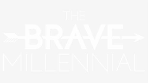 The Brave Millennial - Jhu Logo White, HD Png Download, Free Download