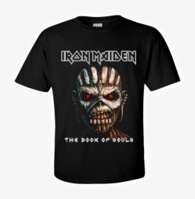 Book Of Souls Iron Maiden Tshirt, HD Png Download, Free Download