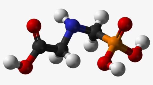 Glyphosate Molecular Model, HD Png Download, Free Download
