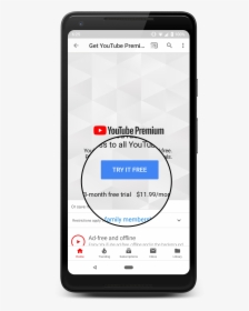 Sign Up Youtube Premium 3 Framed - Google Maps Train Navigation, HD Png Download, Free Download