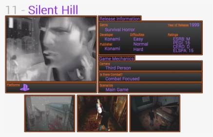 Silent Hill Ps1, HD Png Download, Free Download