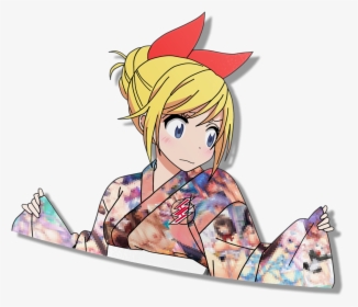 Image Of Kimono Chitoge - Cartoon, HD Png Download, Free Download