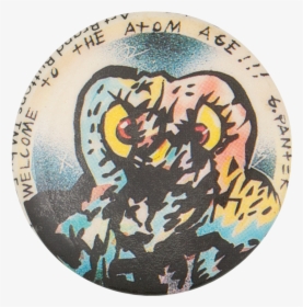 Welcome To The Atom Age Art Button Museum Art Button - Motif, HD Png Download, Free Download
