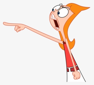 Candace Opening Her Big Mouth-cn649 - Candace In Phineas And Ferb Transparent, HD Png Download, Free Download