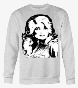 Vintage Dolly Parton Sketch T-shirt - Omega Psi Phi Ugly Christmas Sweater, HD Png Download, Free Download