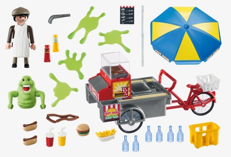 Playmobil Ghostbusters Hot Dog Stand, HD Png Download, Free Download