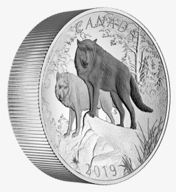 Canadian Mint Wolf Coin, HD Png Download, Free Download