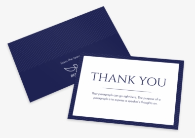 Simple Thank You Card Template Preview - Thank You Card Brand, HD Png Download, Free Download