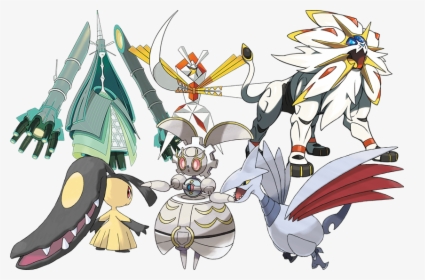 Image - All Legendary Pokemon Sun And Moon, HD Png Download, Free Download