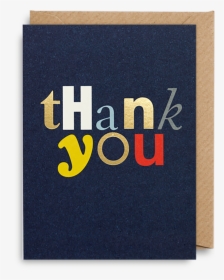 Mini Thank You Card - Thank You Typography Mini, HD Png Download, Free Download