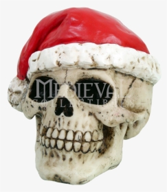 Christmas Skull Png, Transparent Png, Free Download