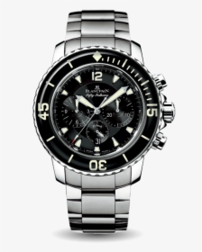 Vignette - Blancpain Fifty Fathoms Flyback Chronograph, HD Png Download, Free Download