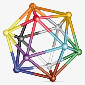 Malik Institute"s Icosahedron Graphic , Png Download - Malik Supersyntegration, Transparent Png, Free Download