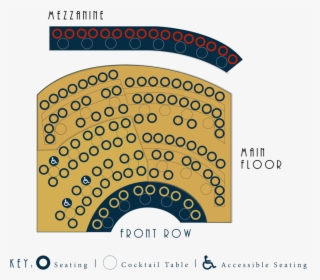 Cabaret Seating Diagram 02, HD Png Download, Free Download