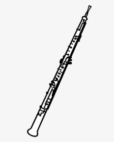 Oboe Drawing - Music - Easy To Draw Clarinets, HD Png Download, Free Download