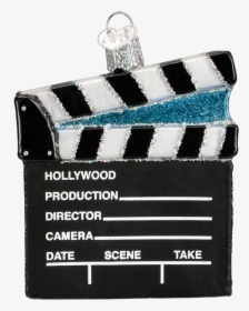 Clapper Board Christmas Ornament, HD Png Download, Free Download
