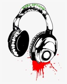Dj P3rc3ption High Res Headphone Logo, HD Png Download, Free Download