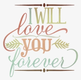 #loveyouforever - Calligraphy, HD Png Download, Free Download