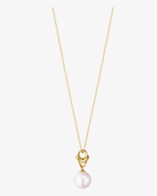 Yellow Gold With Pearl And Diamonds - Pendant, HD Png Download, Free Download