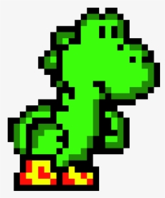 8 Bit Yoshi Png, Transparent Png, Free Download