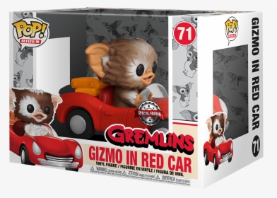 Gizmo In Red Car - Gizmo In Red Car Funko Pop, HD Png Download, Free Download
