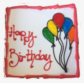 Happy Birthday Ice Cream Cake 8 Inch Square - Birthday Cake Images Cream Square, HD Png Download, Free Download