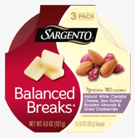 Sargento® Balanced Breaks®, Natural White Cheddar Cheese, - Sargento Sweet Balanced Breaks, HD Png Download, Free Download