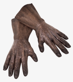 Wookie Costume Hands - Chewbacca Hands, HD Png Download, Free Download