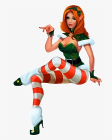 Lutin Sexy Png - Sexy Christmas Elf Cartoon, Transparent Png, Free Download
