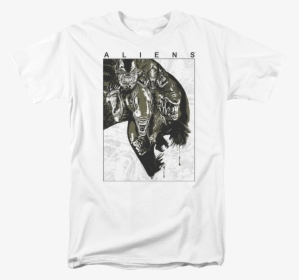Open Wide Aliens T-shirt - Ypg T Shirt, HD Png Download - kindpng