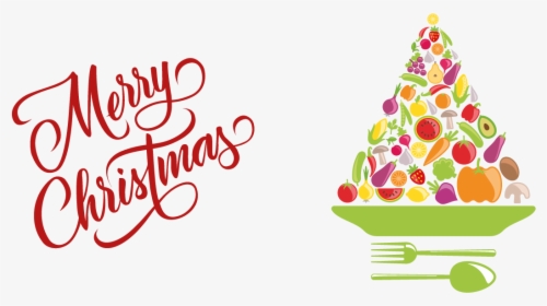 Merry Christmas Nutritious Guide - Vegetables And Fruits Pyramid, HD Png Download, Free Download