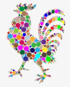Heart,rooster,chicken - Circulo Cromatico Para Animales, HD Png Download, Free Download