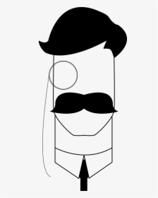 Mustache On Behance - Cartoon, HD Png Download, Free Download