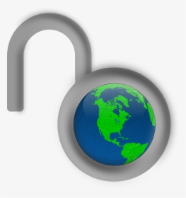 Globe Lock Security Free Photo - Facebook Literally, HD Png Download, Free Download
