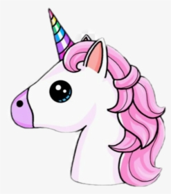 Unicorn Rainbow Colorful Pretty Horn White Magical - Png Unicorn, Transparent Png, Free Download