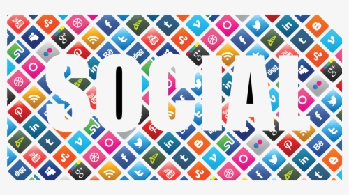 Download Background Social Media Icons - Graphic Design, HD Png Download, Free Download
