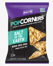 Popcorners Salt Of The Earth , Png Download, Transparent Png, Free Download