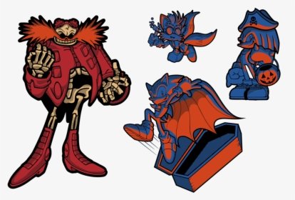 Sonic Halloween - Cartoon, HD Png Download, Free Download