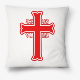 Almofada Deus Vult De Deus Vult Artesna - Deus Vult, HD Png Download, Free Download