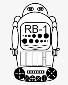Halloween Free Cartoon Iclipart - Robot Clip Art, HD Png Download, Free Download